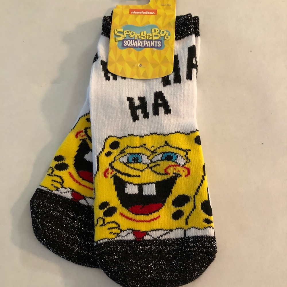 Sponge Bob socks